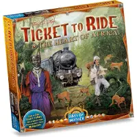 Asmodee Aventureros Al Tren El Corazon De Africa Brettspiel