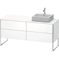 Duravit XS4924R8484 XSquare KWTU bds 1600x548x778mm, ws