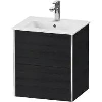 Duravit XSquare Meuble sous-lavabo Compact, suspendu, 2 tiroirs, 510x560x418mm, XS430601616, XS430601616