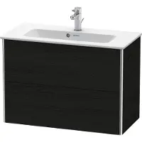 Duravit XSquare Meuble sous-lavabo Compact, suspendu, 2 tiroirs, 810x560x388mm, XS416601616, XS416601616