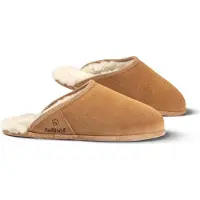 Fellhof Trendy Uni Lammfell-Pantoffel Beige (Natur), 3201-NAT - Gr. 42-43