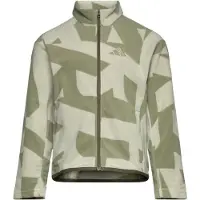 Adidas - Kid's MT AOP FL Jacket - Fleecejacke Gr 176 grau/weiß