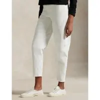 Ralph Lauren für Damen. 211969399001 Jeans Curved Tapered weiß (26/32), Lässig, Baumwolle