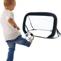 OEM Fußballtore-Set 2er - 80-120 cm - Aufklappbare und Tragbare Kleine Fußballtore - Optionale Größe und Farbe