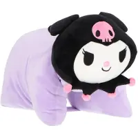 Top 1 Toys Kuromi 2‑in‑1 Kuschelkissen – Kuschelkissen für Kinderzimmer, Lila