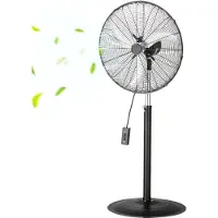 StarTech.com 670 mm Standventilator - 3 Geschwindigkeitsstufen - Höhenverstellbar von 131 bis 193 cm - Ventilator Standgerät