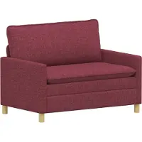 vidaXL Sofa Set 2 stk. Weinrot Stoff