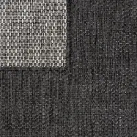 TT Home Teppich Für Outdoor Wetterfest Küchenteppich Balkon Terrasse Unifarbenes Design Modern Größe 200 cm Rund