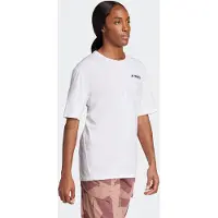 Adidas Funktionsshirt TERREX "MULTI CLIMACOOL", Damen, Gr. XS, weiß, Obermaterial: 100% Polyester, Rundhals, Shirts Funktionsshirt, mit Rundhalsausschnitt, ohne Verschluss