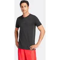 Adidas - D4T Workout 3 Stripes T-Shirt - Funktionsshirt Gr XXL schwarz
