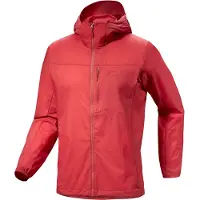 Arc'teryx - Squamish Hoody - Windjacke Gr L rot