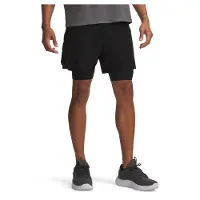 Under Armour UA Vanish Elite 2in1 Shorts für Herren – Schwarz LG