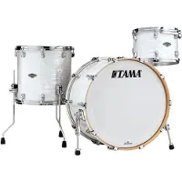 Tama Starclassic LTD Edition Walnuss/Birke 24" 3-teiliger Kesselsatz White Pearl