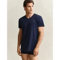 Gant Kurzarmshirt "V-NECK T-SHIRT 2-PACK" Mit V-Ausschnitt