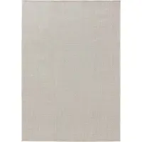 Benuta In- & Outdoor Teppich Lou Weiß 80x150 cm Teppich Wohnzimmer Outdoorteppich Rechteckig Muster Modern Kurzflor Skandinavisch