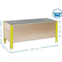 Simon Garden Urban 150l Blumenkasten 410x1200x400 Mm