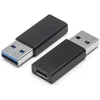 Shiverpeaks BS14-05032, USB-A, USB-C, Schwarz