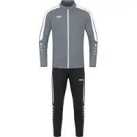 Jako Damen Trainingsanzug Polyester Power M9123-840 44 - Steingrau - 44