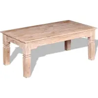 Syfax Couchtisch Akazienholz 110x60x45 cm