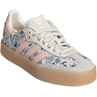Adidas Sneaker ORIGINALS "LIBERTY LONDON SAMBA", Mädchen, Gr. 35,5, rosa (sanftes weiß, blush pink, gum 3), Leder, Synthetik, Textil, Schuhe Sneaker, für Kinder & Jugendliche