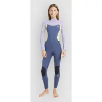 Billabong Synergy 3/2 Mm Junior Neoprenanzug Mit Langen Ärmeln Und Reißverschluss Am Rücken