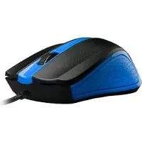 Gembird WM-01, Optisch, USB Typ-A, 1200 DPI, Schwarz, Blau