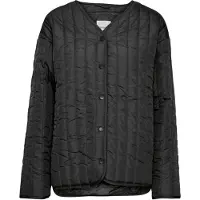 Oxmo Steppjacke "Steppjacke OXSaggy", Damen, Gr. XL, schwarz, Obermaterial: 100% Polyester PES., Jacken Steppjacke