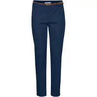 Oxmo 7/8-Hose "7/8-Hose OXDaisy", Damen, Gr. 44, N-Gr, blau (copenhagen night), Obermaterial: 98% Baumwolle CO. 2% Elasthan EL., Hosen 7/8-Hose