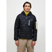 Peak Performance Jacke Herren Helium Utility Down Hood Black/Sand Fog-L