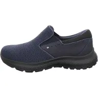 Jomos Confidence Slipper in Übergrößen Blau [D2C] 330396 965 9025 große Herrenschuhe, Größe:39