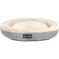 OEM Hundebett, Donut, 75 cm, Grau, Ø 75 cm