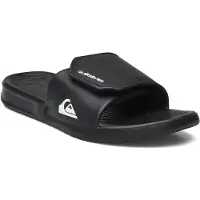 Quiksilver Sandale "Bright Coast", Jungen, Gr. 6(39), schwarz (schwarz, weiß, schwarz), Obermaterial: Synthetikmaterial / Futter: Textil / Außensohle: EVA, Schuhe Sandale