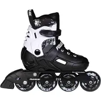 Powerslide Khaan Magic Adjustable Kinder-inlineskates Schwarz EU 39-42 Kinder Schwarz EU 39-42