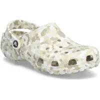 Crocs ,Uni Erwachsene,Classic Confetti Clog,Summit White/Multi,39-40
