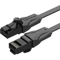 Vention IBABH, 2 m, Cat6, U/UTP (UTP), RJ-45, RJ-45, Schwarz