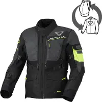 Macna Flexodus Nighteye Herren Textiljacke M grau, M