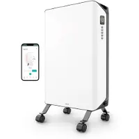 Duux Edge Ölradiator | Ölradiator | 2000 W | Geeignet für Räume bis 20 m² | Weiß