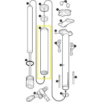 Crankbrothers Highline 3 Body 2-Keyway Körper, 31.6mm, 100mm, 370mm Länge