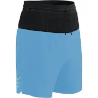 Compressport - Trail Racing 2-In-1 Short - Laufshorts Gr L blau