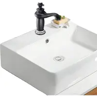 OEM Waschbeckenarmatur, Gesamthöhe 19,5 cm, Auslaufhöhe 13 cm, Auslaufreichweite 12 cm, Durchflussrate 2 Gpm, Einhebel