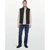 BOSS für Herren. 50551055 Schwarze Weste X (XL), Lässig, Synthetisch