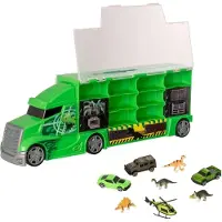 HTI TEAMSTERZ Dino Transporter + Zubehör. 1417103 10311