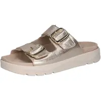 Caprice Damen Hausschuhe 9-27202-46 Platin Metall 41