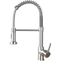 OEM Küchenarmatur, Ausziehbare Sprühfunktion, 360-Grad-Drehung, Nickel B