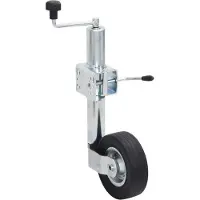 Syfax Stützrad für Anhänger mit Klemme 60 mm Verzinkter Stahl
