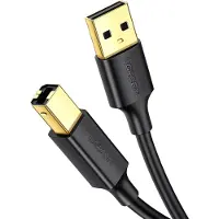 UGREEN US135, 2 m, USB A, USB B, USB 2.0, 0,48 Gbit/s, Schwarz