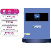 OEM Solarwechselrichter, Dual-MPPT-Ladegerät, WLAN-fähig, ANJ-4000W 24V WIFI