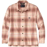 Carhartt Hemd Midweight Flannel Plaid Damen Stucco-M