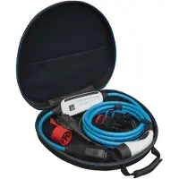 Nrg Set Optimal, Typ 2, 22 kW, 32 A, 7,5 m, Überspannung, Überhitzung, Unterspannung, Schwarz, Blau, Rot