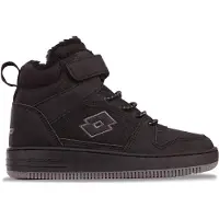 Lotto PREHNA FUR K Kinder High-Top Sneaker Winterschuh gefüttert 2600470 Schwarz , Schuhgröße:29 EU